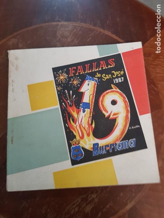 Brochures de tourisme: CASTELLON DE LA PLANA ,FALLAS DE SAN JOSE BURRIANA 1967