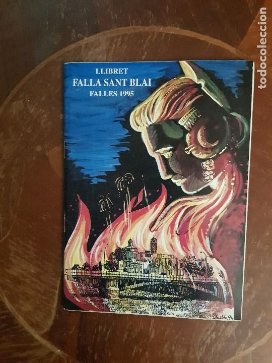 Brochures de tourisme: CASTELLON DE LA PLANA,FALLAS DE SAN JOSE BURRIANA 1995 FALLA SAN BLAS