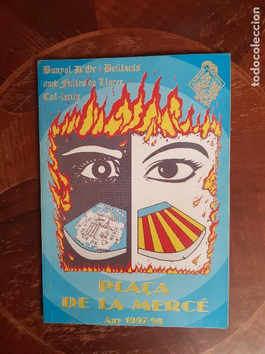 Travel Brochures: FALLAS DE VALENCIA-FALLA PLAZA DE LA MERCE 1997-1998