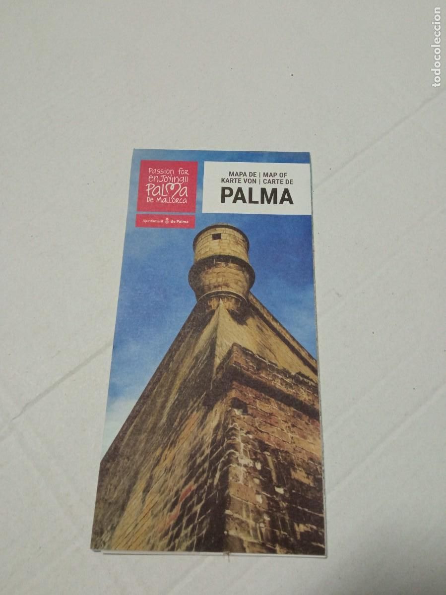 Brochures de tourisme: mapa de Palma (Mallorca)