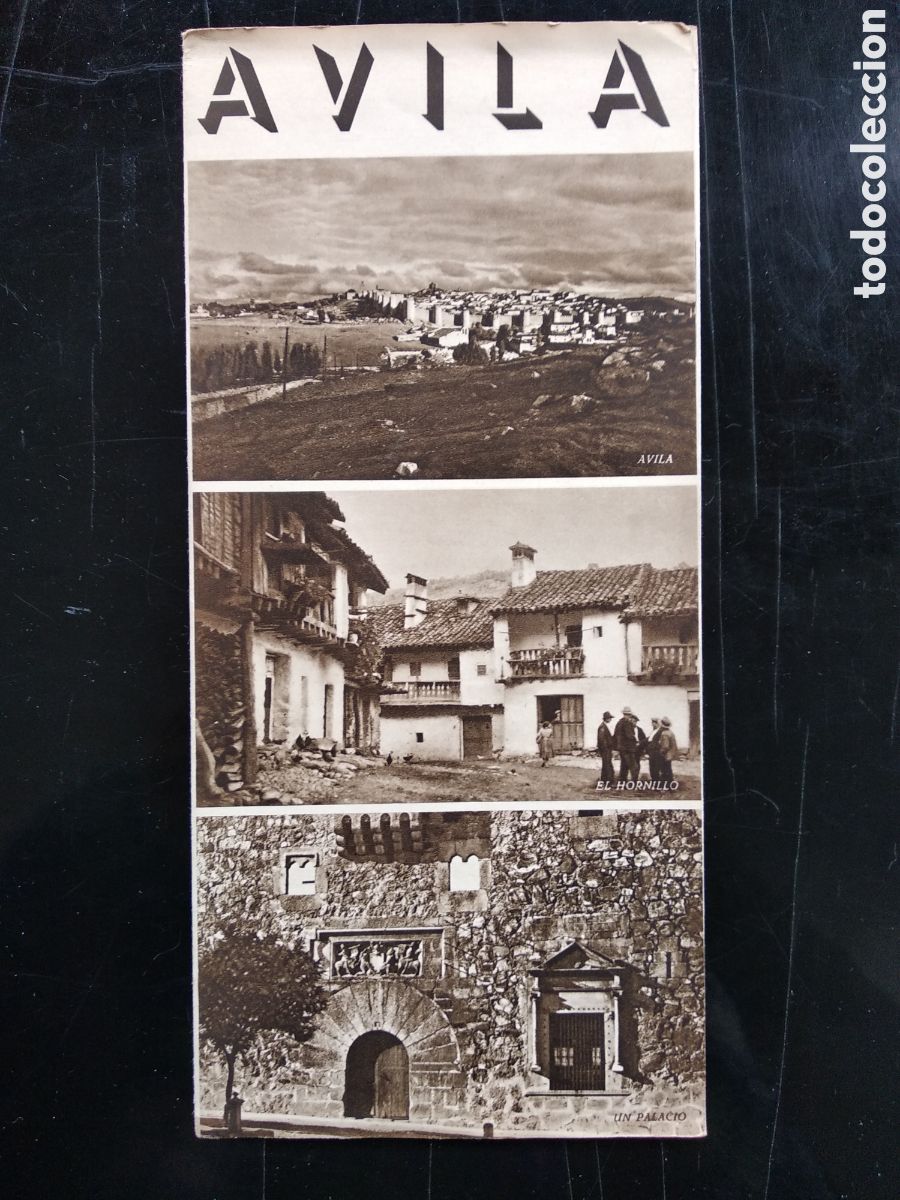 Folletos de turismo: Folleto de &Aacute;vila