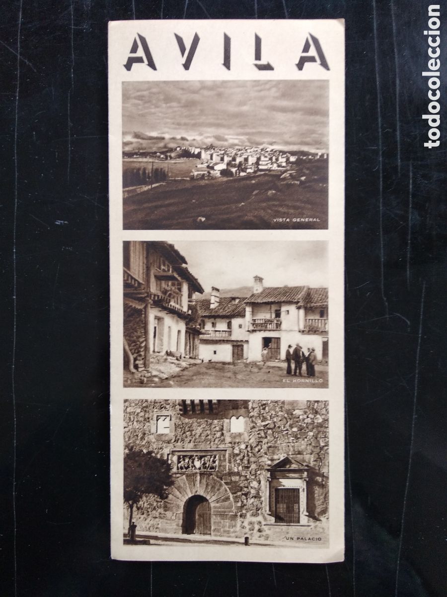 Folletos de turismo: Folleto de &Aacute;vila