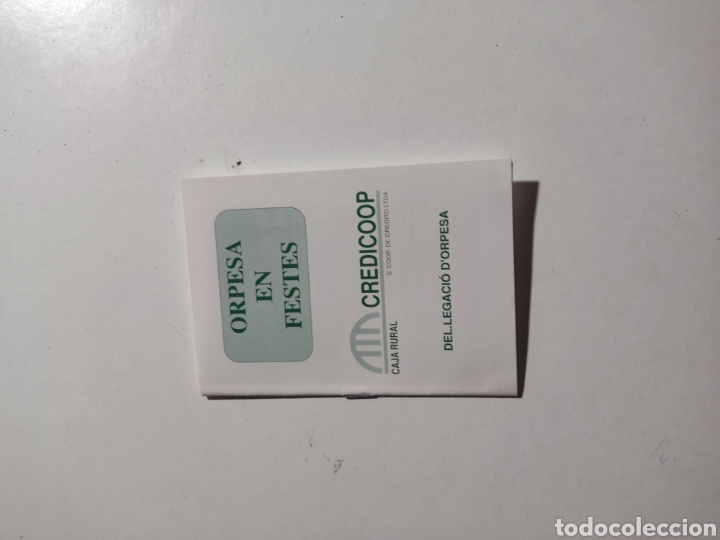 Folletos de turismo: Programa de fiestas de orpesa 1990 - Foto 1