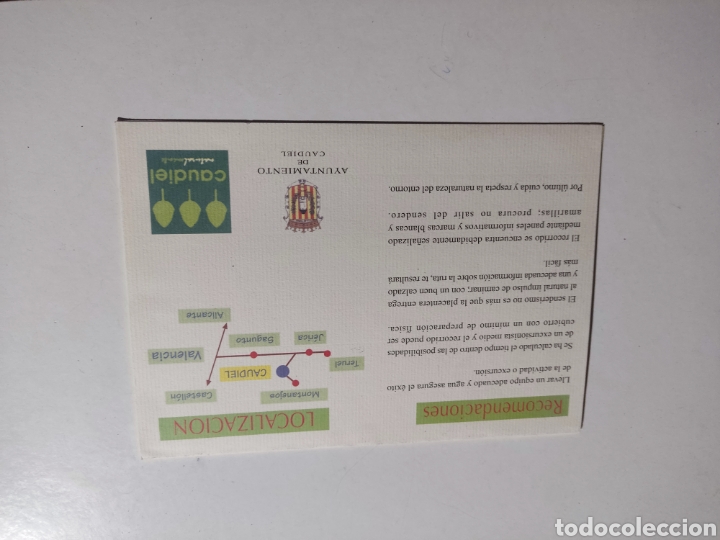 Folletos de turismo: Caudiel sendero - Foto 2