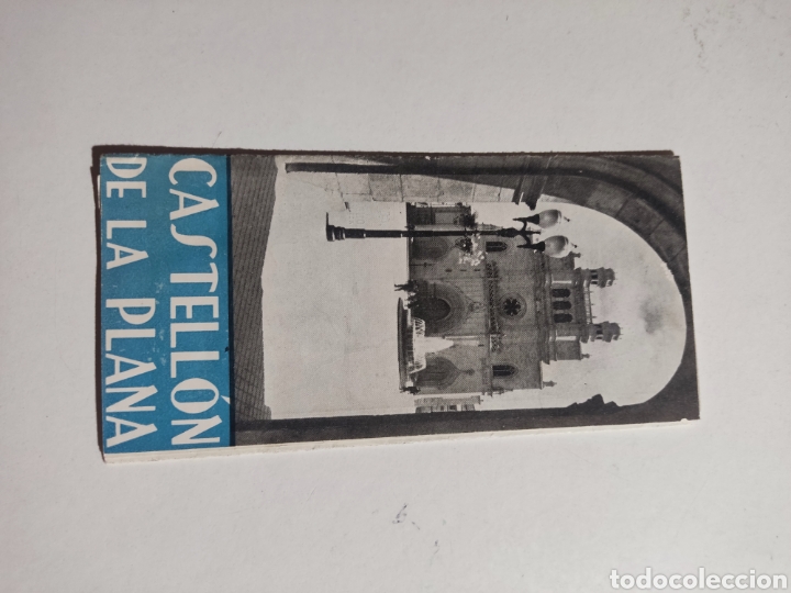 Travel Brochures: Plano antiguo Castell&oacute;n turismo
