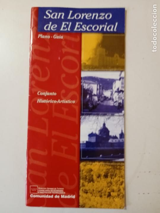 Travel Brochures: San Lorenzo de el Escorial - plano guia - enero 2003 - 14 paginas
