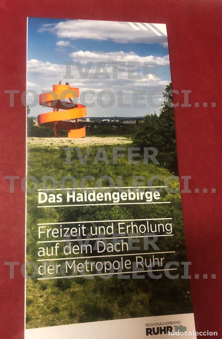 Folhetos de turismo: FOLLETO LAS MONTA&Ntilde;AS DE HAIDE, OCIO Y RELAX EN LOS TECHOS DE LA METROPOLI DEL RUHR, ALEMANIA