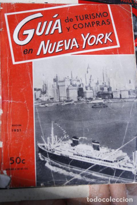 Travel Brochures: GUIA DE TURISMO Y COMPRAS EN NUEVA YOR 1951