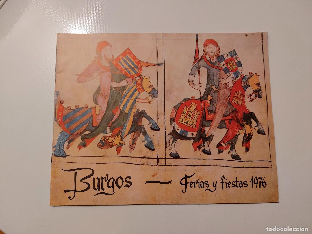 Tourismusbrosch&uuml;ren: Programa de fiestas y ferias Burgos 1976
