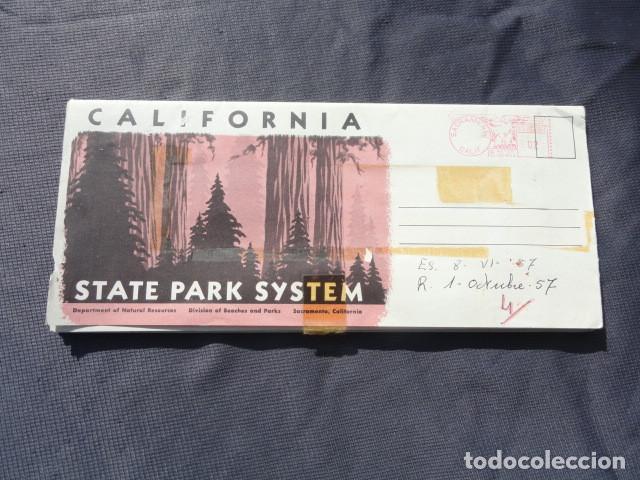 Tourismusbrosch&uuml;ren: FOLLETOS TR&Iacute;PTICOS PUBLICIDAD TUR&Iacute;STICA - CALIFORNIA - EEUU. A&Ntilde;O 1957