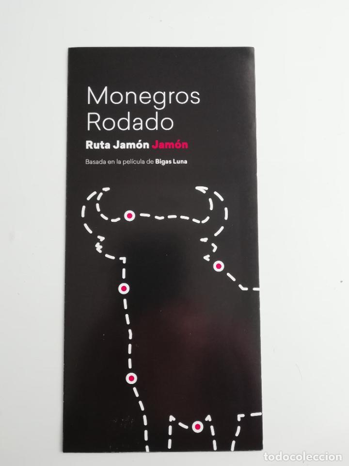 Tourismusbrosch&uuml;ren: Folleto Monegros Rodado Ruta Jam&oacute;n Jam&oacute;n basada en la pel&iacute;cula de Bigas Luna Cine Turismo Arag&oacute;n