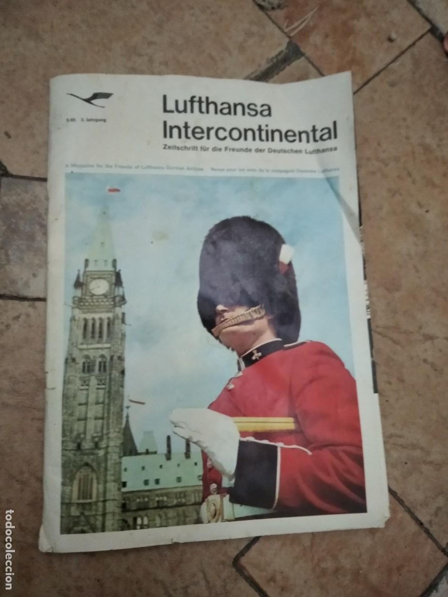 Tourismusbrosch&uuml;ren: Antigua revista reino unido - Aerol&iacute;neas Lufthansa Intercontinental - Viajes - Turismo