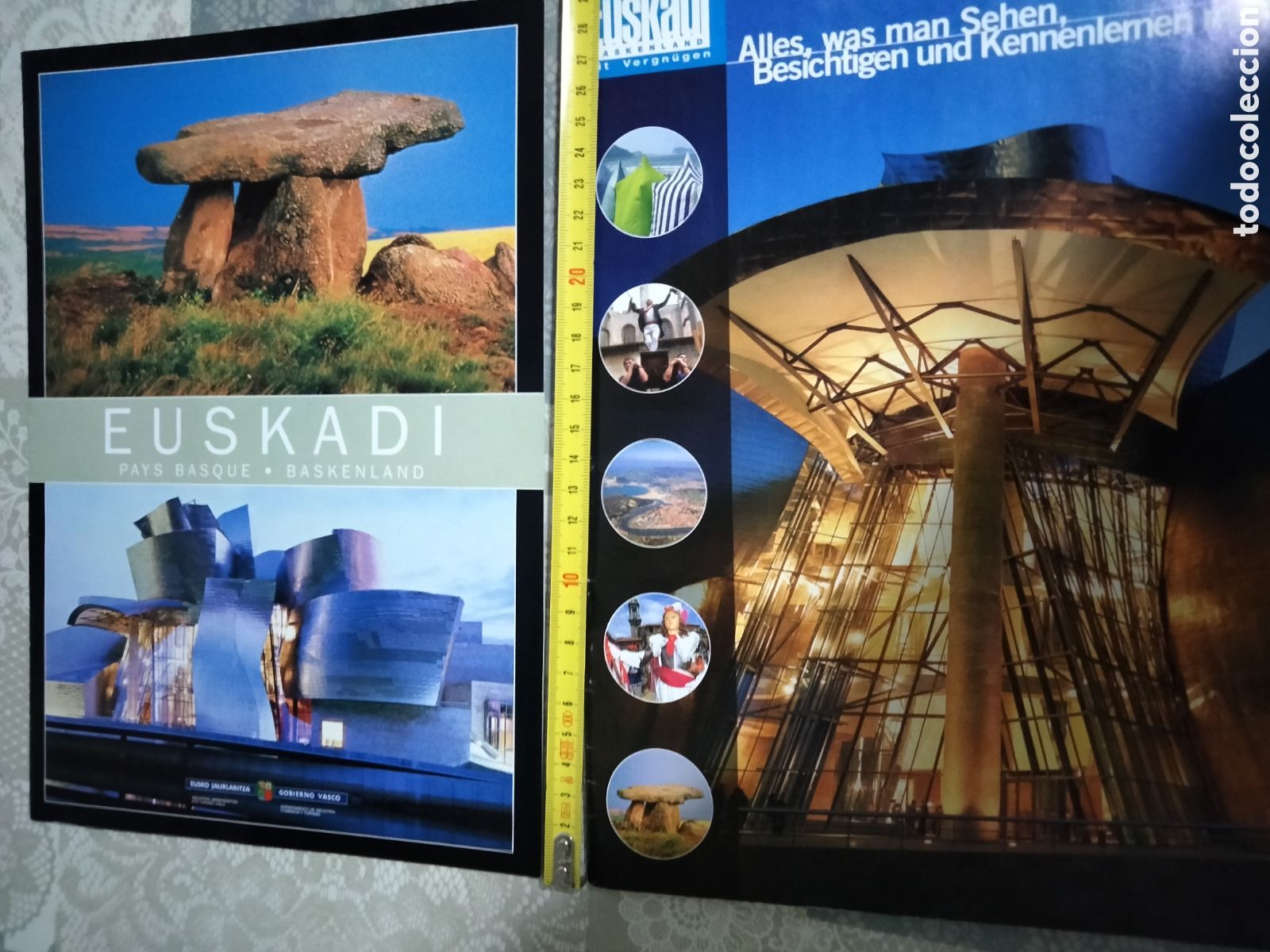 Tourismusbrosch&uuml;ren: Dos revistas turismo Euskadi