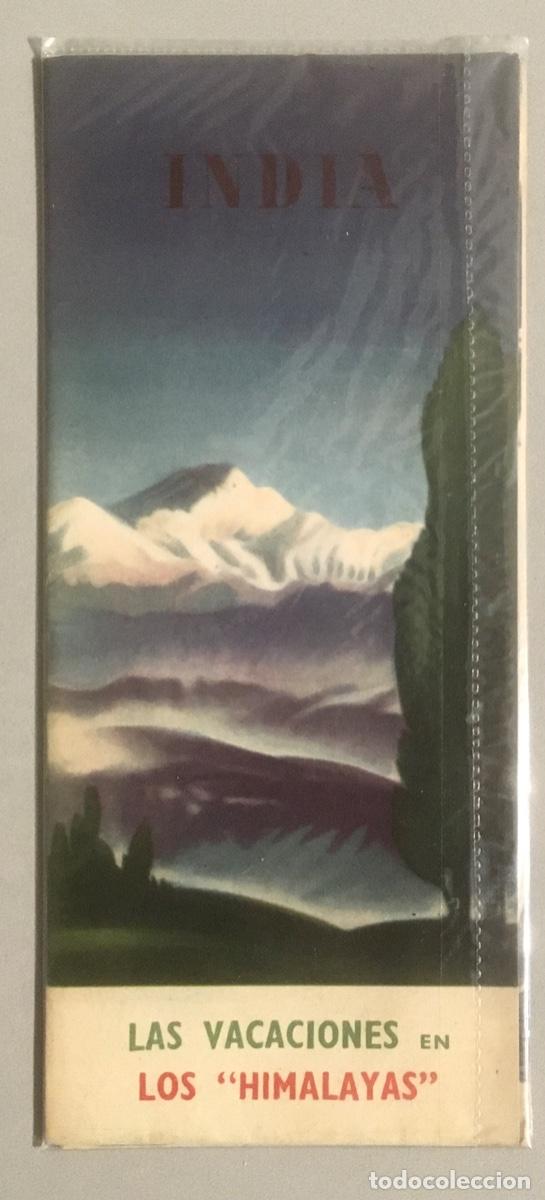 Folhetos de turismo: INDIA. HIMALAYAS. FOLLETO GU&Iacute;A. TURISMO.