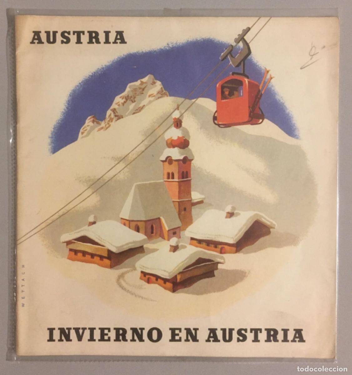 Travel Brochures: AUSTRIA. INVIERNO EN AUSTRIA. FOLLETO GU&Iacute;A. TURISMO.