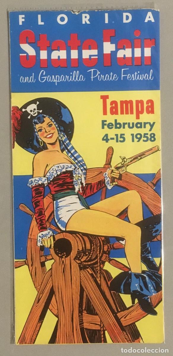 Travel Brochures: TAMPA. STATE FAIR 1958. FOLLETO GU&Iacute;A. TURISMO.