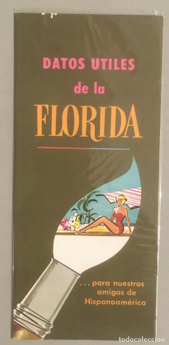 Travel Brochures: LA FLORIDA. DATOS &Uacute;TILES. FOLLETO GU&Iacute;A. TURISMO.