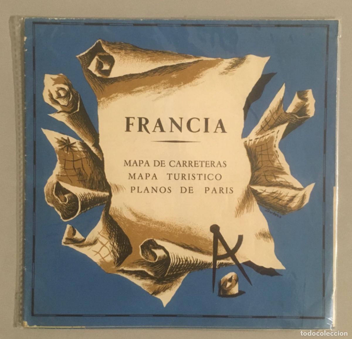 Travel Brochures: FRANCIS. MAPA. PLANO. GU&Iacute;A. TURISMO.