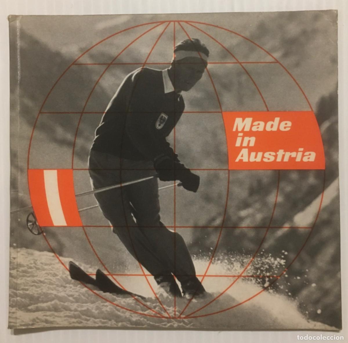 Travel Brochures: MADE IN AUSTRIA. FOLLETO. GUIA TURISMO.