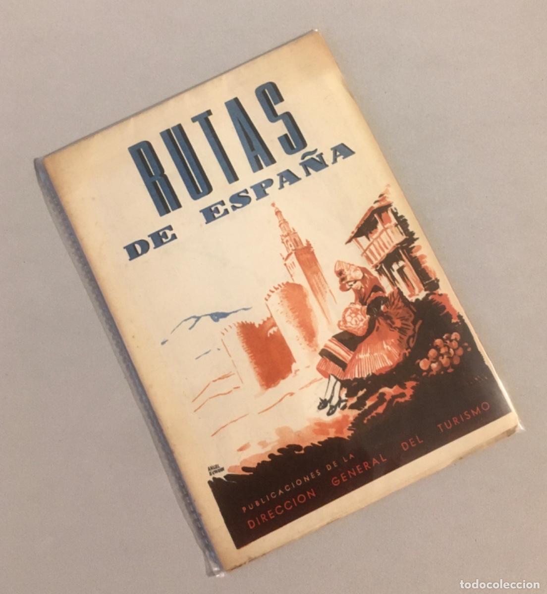 Travel Brochures: RUTAS DE ESPA&Ntilde;A. FOLLETO. PUBLICIDAD. GUIA TURISMO.