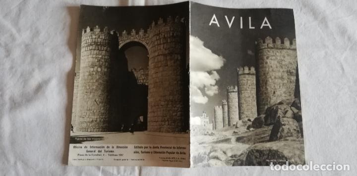 Tourismusbrosch&uuml;ren: ANTIGUO FOLLETO / OLD LEAFLET: &Aacute;VILA