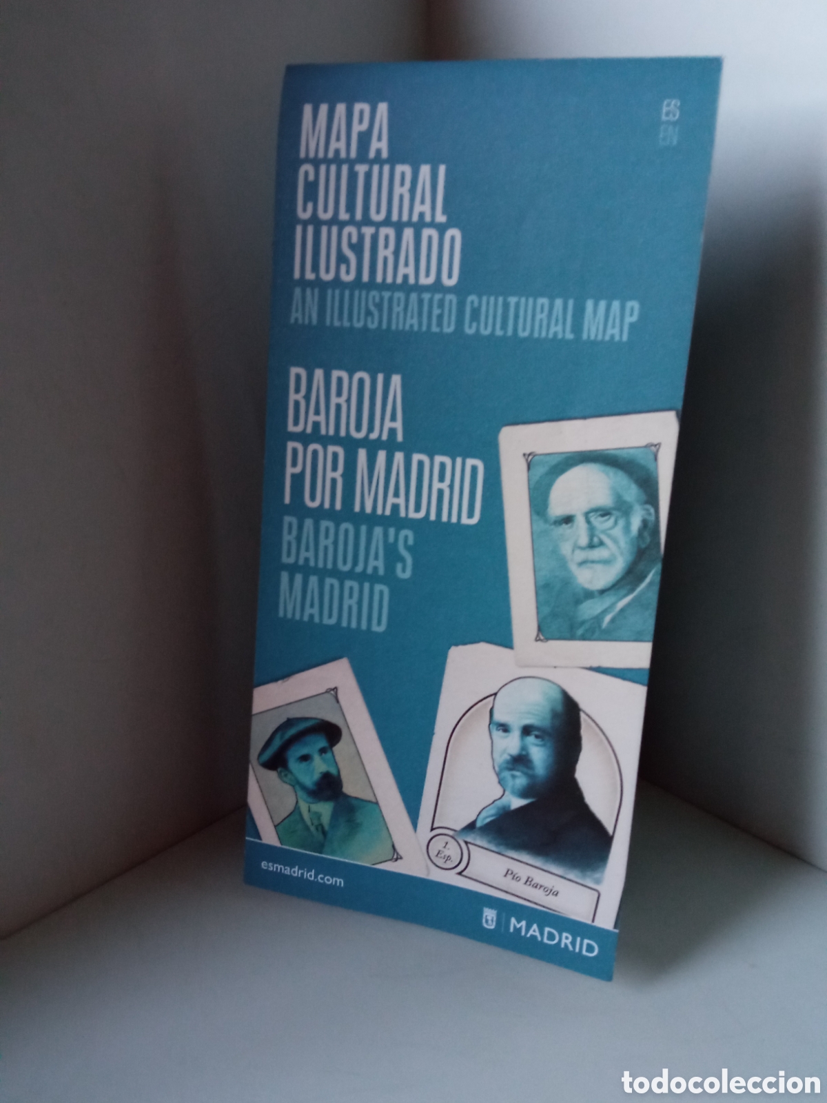 Tourismusbrosch&uuml;ren: BAROJA POR MADRID - Mapa cultural ilustrado