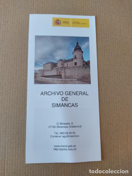 Tourismusbrosch&uuml;ren: FOLLETO TURISMO ARCHIVO GENERAL DE SIMANCAS VALLADOLID