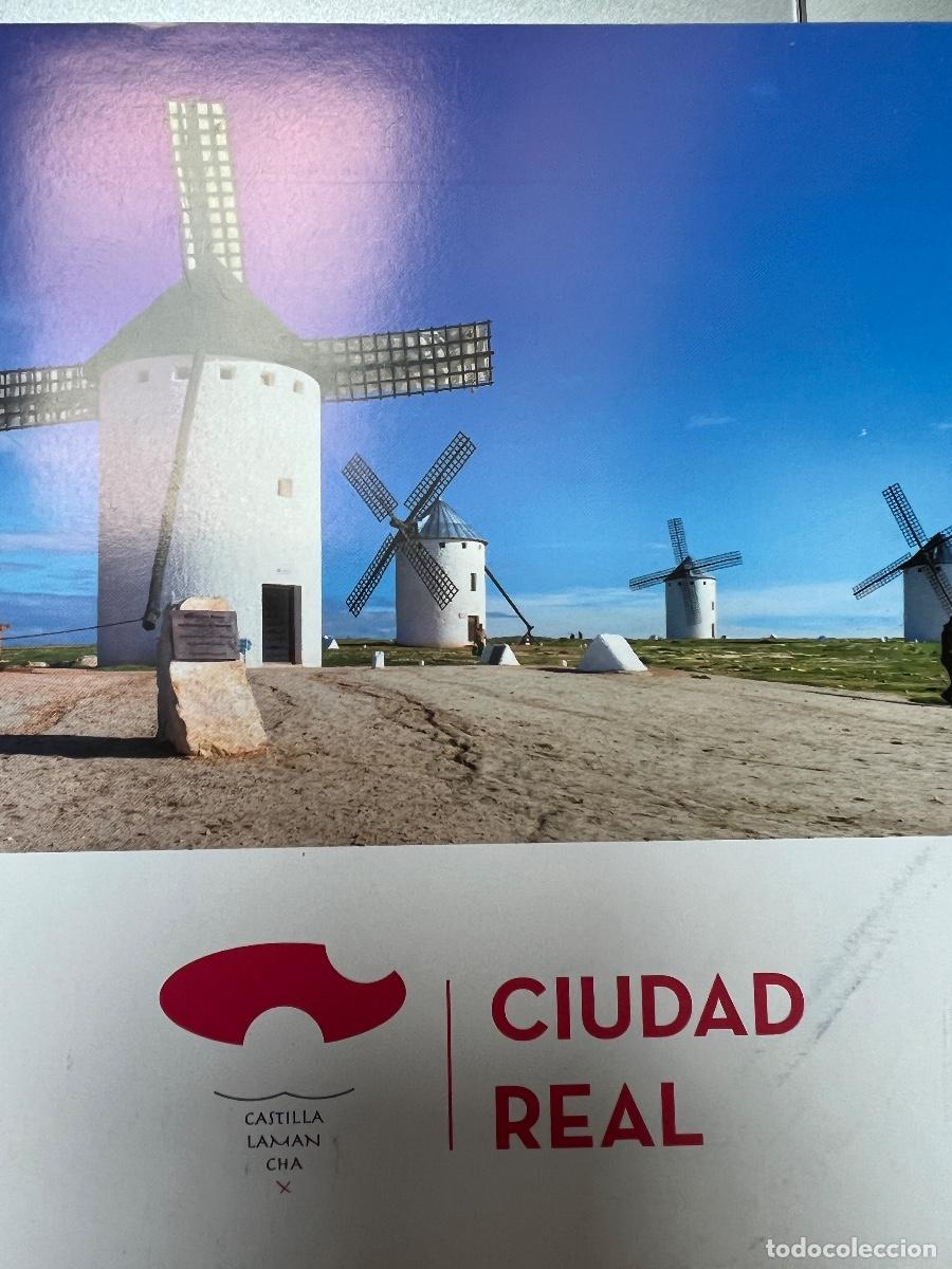 Travel Brochures: Lote de 3 folletos tur&iacute;sticos de CIUDAD REAL. Senderismo, arte, naturaleza, gastronom&iacute;a....