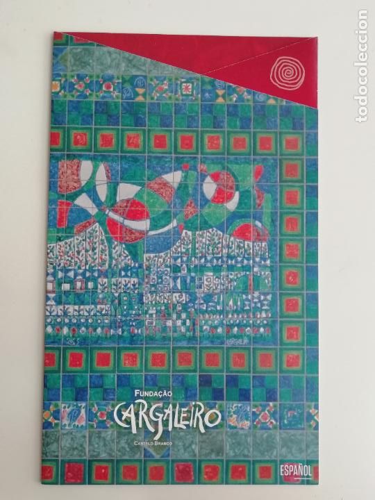 Tourismusbrosch&uuml;ren: Folleto Museo Cargaleiro Funda&ccedil;&atilde;o Cargaleiro Castelo Branco Portugal Cer&aacute;mica Arte Turismo