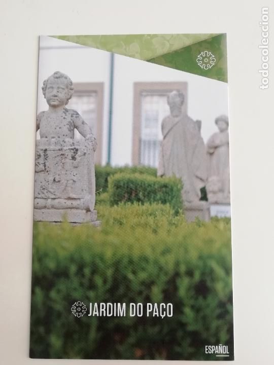 Folletos de turismo: Folleto Jardim do Pa&ccedil;o Jard&iacute;n de San Juan Bautista Castelo Branco Portugal Arte Barroco Turismo
