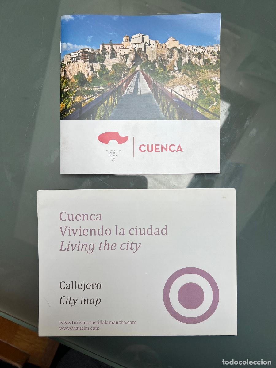 Tourismusbrosch&uuml;ren: Lote de 2 folletos tur&iacute;sticos sobre CUENCA. Callejero y gu&iacute;a.