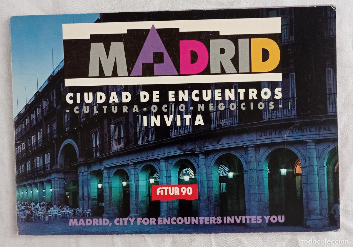 Tourismusbrosch&uuml;ren: FITUR 1990. Folleto de Madrid