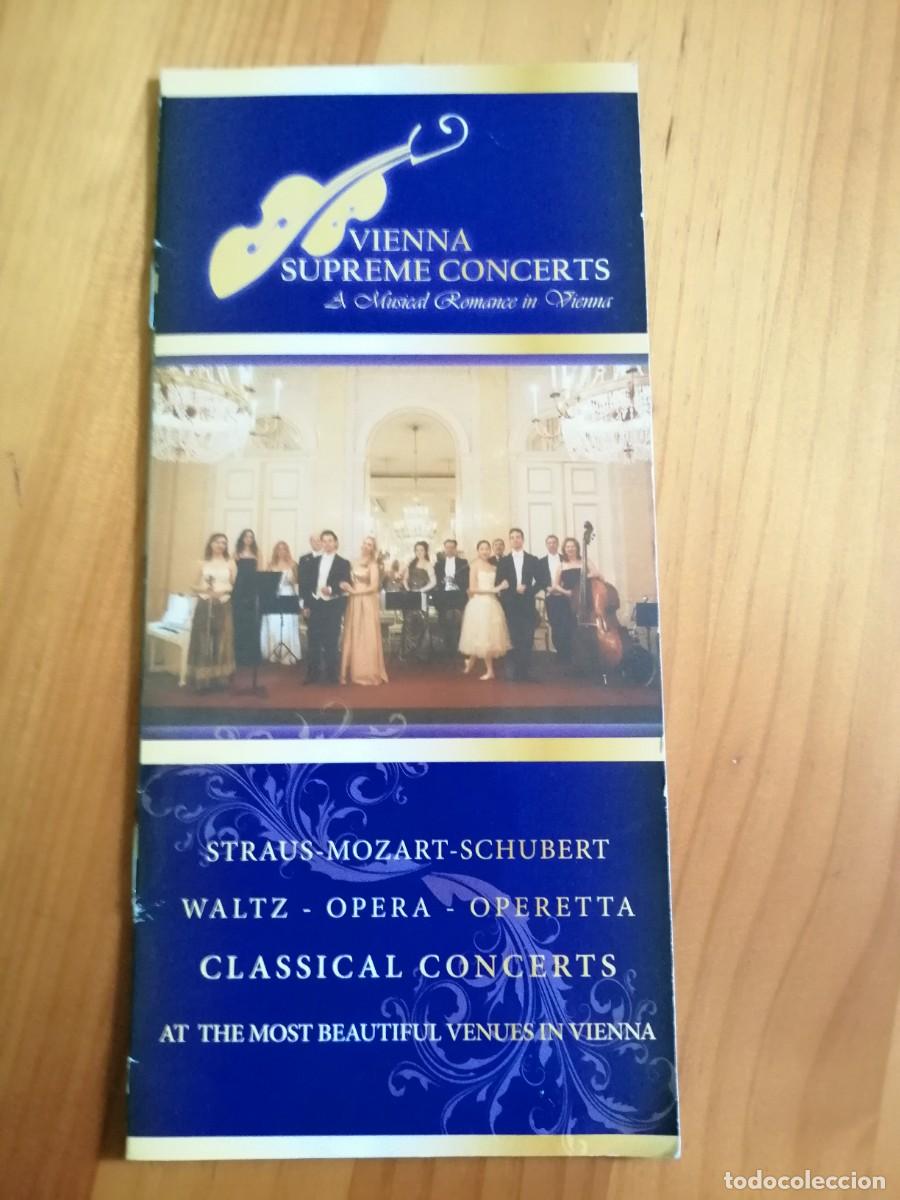 Tourismusbrosch&uuml;ren: VIENA SUPREME CONCERTS
