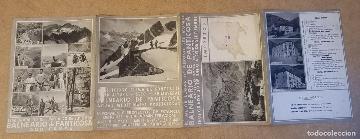Brochures de tourisme: FOLLETO BALNEARIO DE PANTICOSA (HUESCA)