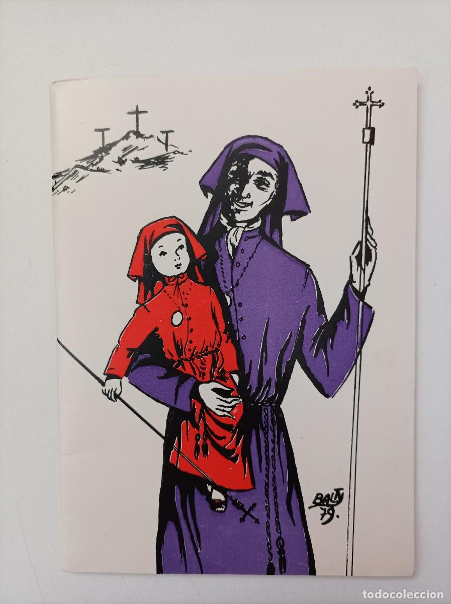 Brochures de tourisme: Semana Santa guia de las procesiones Cartageneras a&ntilde;o 1979. Edita Banco Atlantico. Cartagena