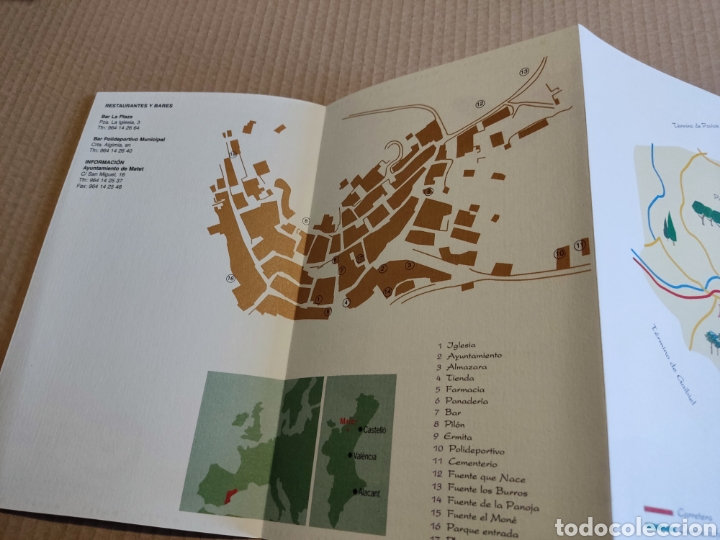 Folletos de turismo: Matet gu&iacute;a tur&iacute;stica - Foto 5