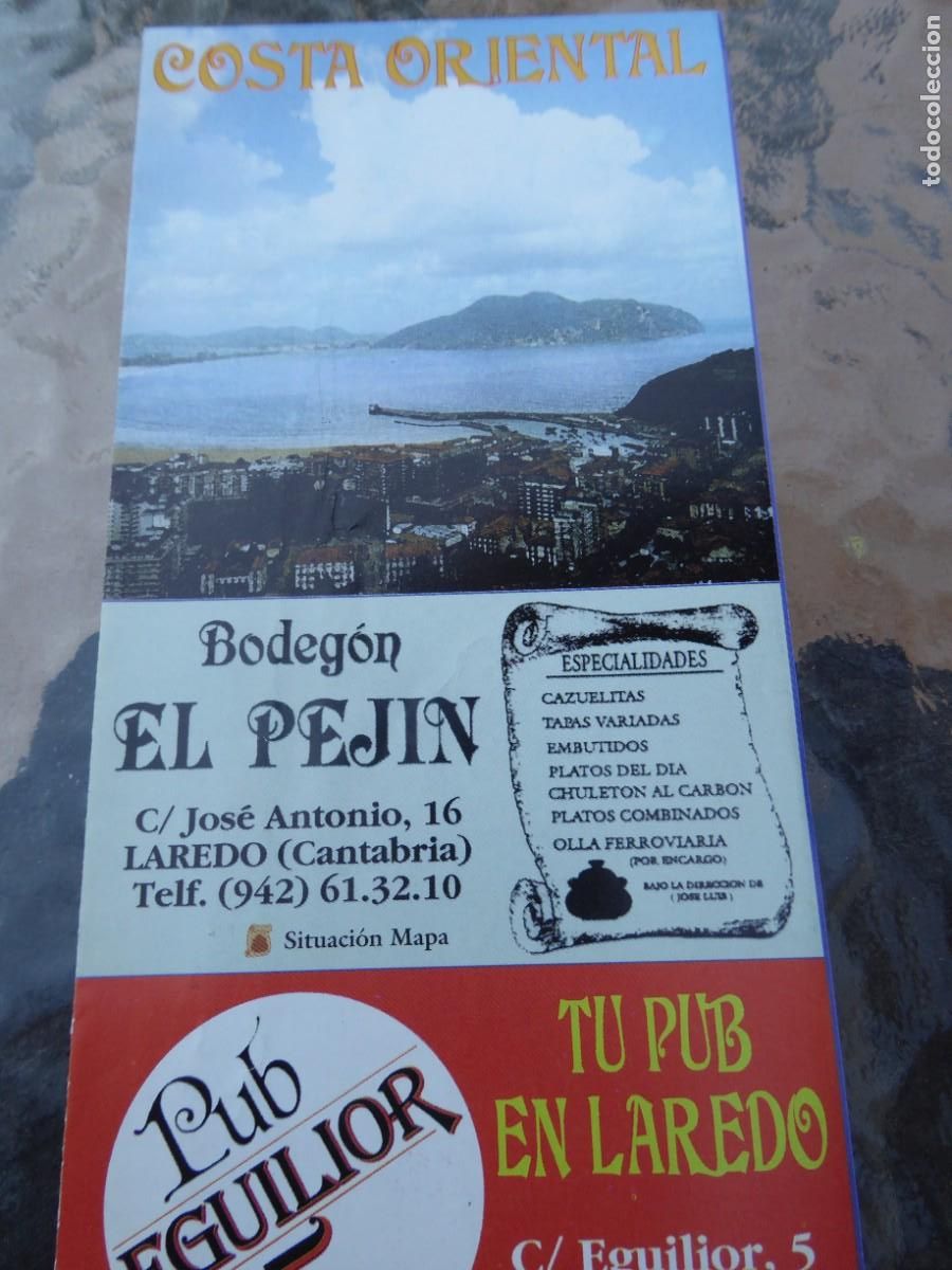 Brochures de tourisme: COSTA ORIENTAL. CANTABRIA.