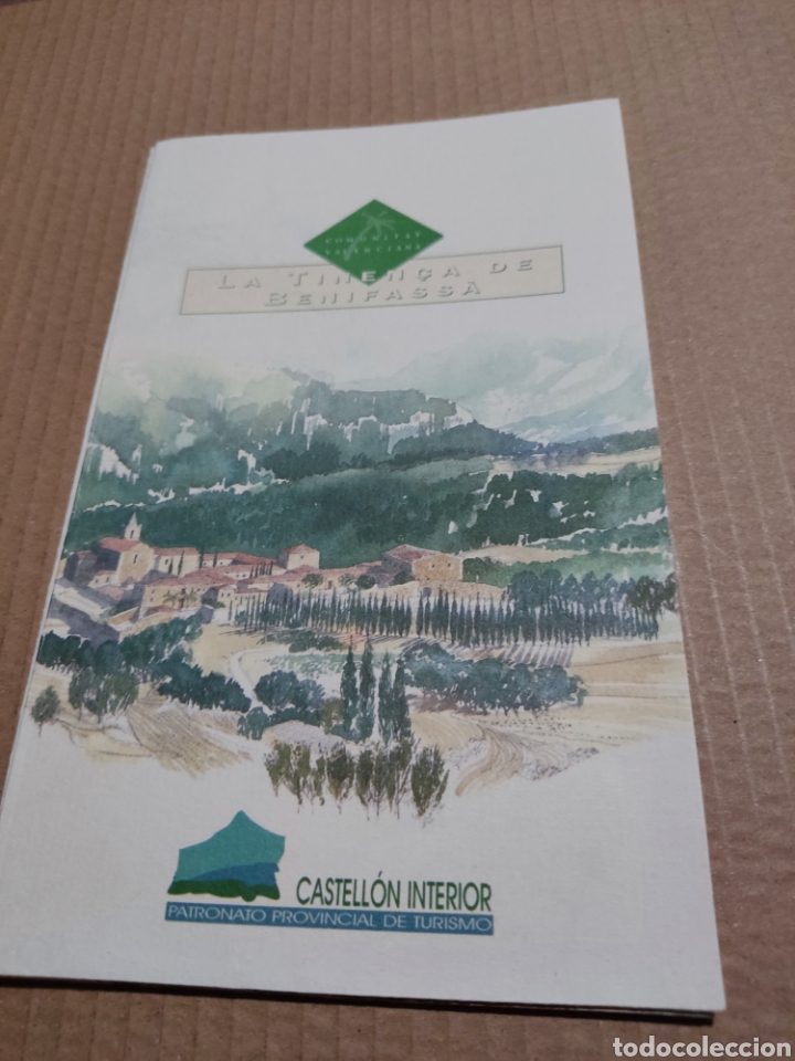 Brochures de tourisme: La Tinensa de Benifassa gu&iacute;a tur&iacute;stica