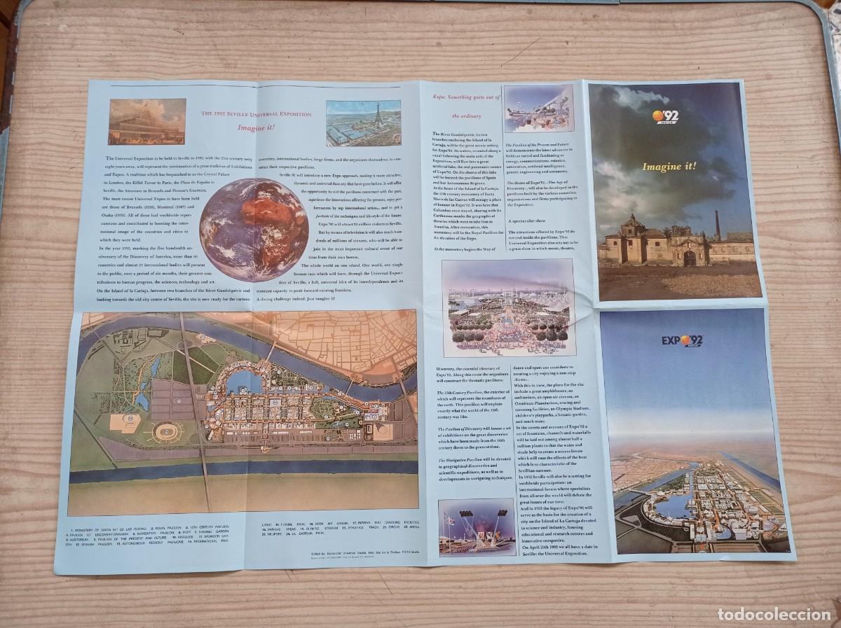 Brochures de tourisme: Folleto Expo&acute;92 Sevilla Imagine It!