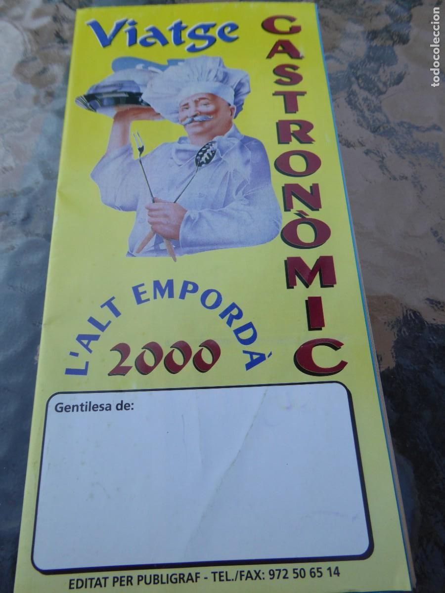 Brochures de tourisme: L'ALT EMPORD&Agrave;. VIATGE GASTRON&Ograve;MIC.