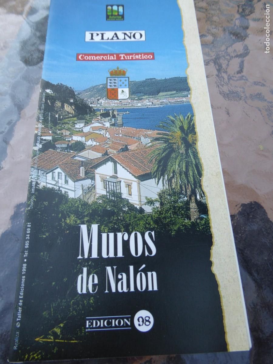 Folletos de turismo: MUROS DE NAL&Oacute;N. PLANO. - Foto 1