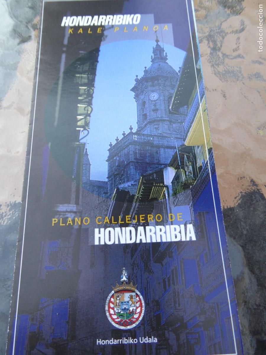 Brochures de tourisme: PLANO CALLEJERO DE HONDARRIBIA.