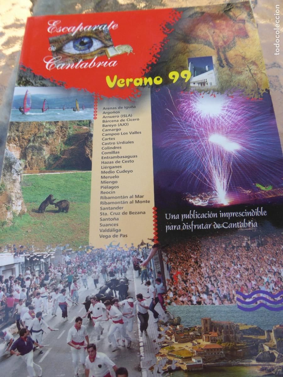 Brochures de tourisme: ESCAPARATE DE CANTABRIA. VERANO 1999.