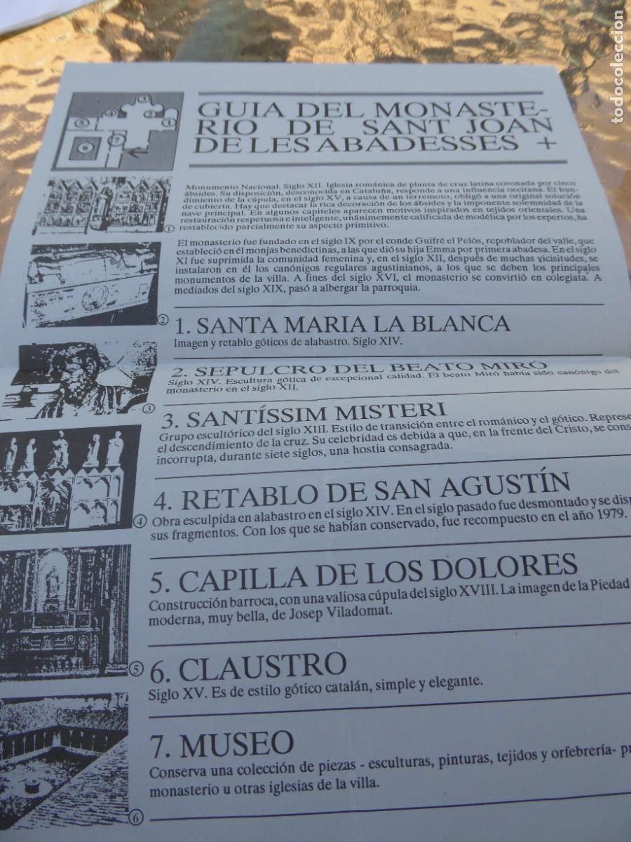 Brochures de tourisme: GU&Iacute;A DEL MONASTERIO DE SANT JOAN DE LES ABADESSES