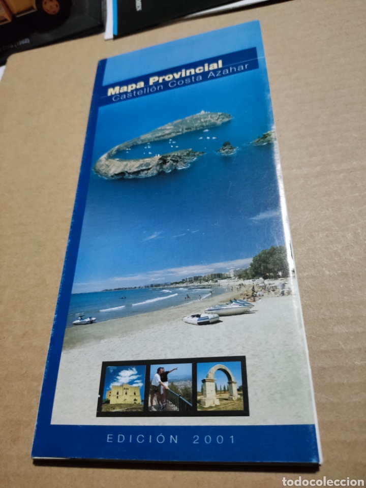 Brochures de tourisme: Folleto tur&iacute;stico mapa tur&iacute;stico de carreteras Castell&oacute;n