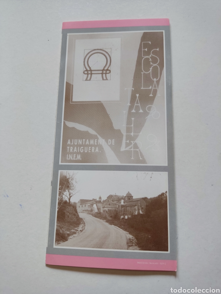 Brochures de tourisme: Escola taller Traiguera 1990