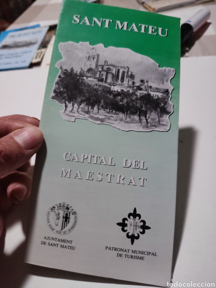 Folletos de turismo: Gu&iacute;a tur&iacute;stica sant Mateu