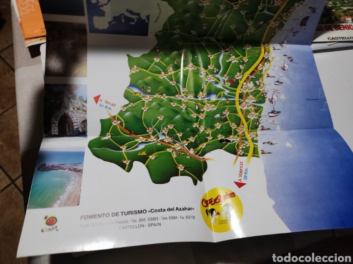 Folletos de turismo: Mapa tur&iacute;stico Costa Azahar - Foto 3