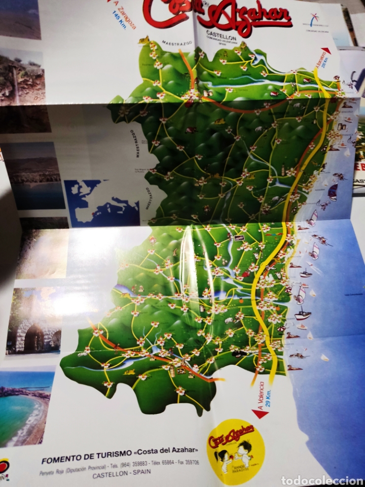 Folletos de turismo: Mapa tur&iacute;stico Costa Azahar - Foto 1