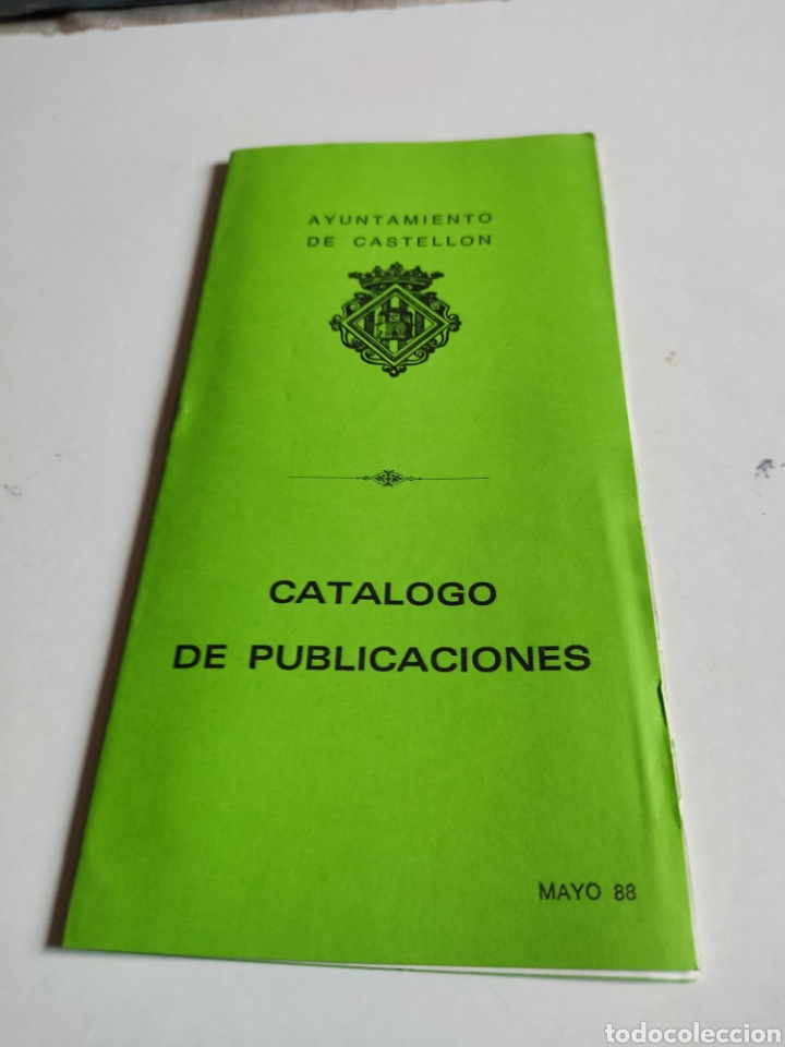 Folhetos de turismo: Cat&aacute;logo de publicaciones Castell&oacute;n pintores